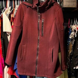 Andrew Marc Deep Burgundy Ski Jacket